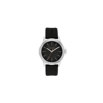 Reloj Calvin Klein Caballero Reset Acero Silicona Negro 42mm Ref: 25200471