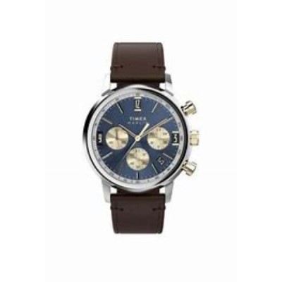 Reloj Timex Ref. TW2W60400  cronógrafo taquímetro Marlin de 40 mm con correa de piel