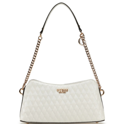 Bolso Guess Mujer Betula Quatto G Logo Crossbody Bag White Ref: GG962617 WHITE