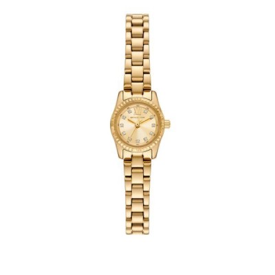 Reloj Michael Kors Mujer Mini Lexington Acero Ip Dorado Esfera Efecto Rayos De Sol 19mm Ref: MK4862