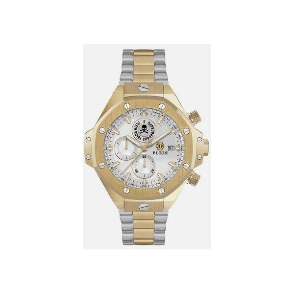 Reloj Philipp Plein Caballero Chrono Royal Correa Silicona 46mm Ref: PWLFA0325