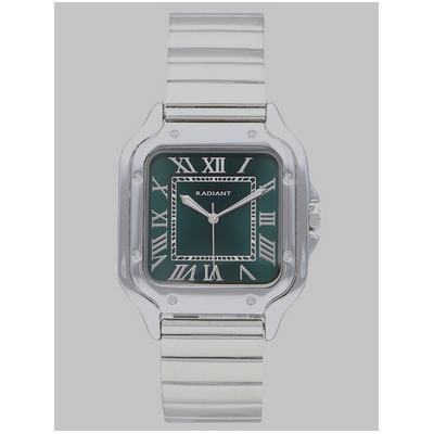 Reloj Radiant Caballero Chris Him Correa Acero Esfera Verde 37,5mm Ref: RA664201