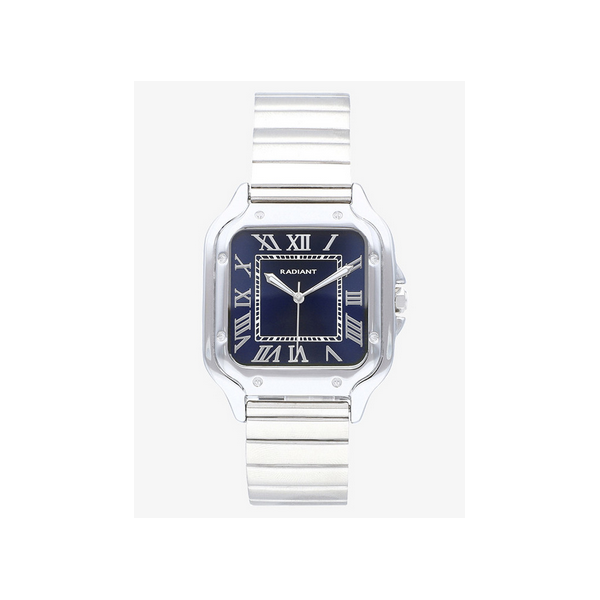 Reloj Radiant Caballero Chris Him Correa Acero Esfera Azul 37,5mm Ref: RA664202