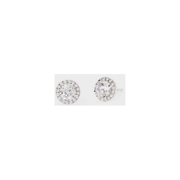 Pendientes Mujer Mabina Mujer Revival Circonita Baguette Redonda Blanca Plata De Ley Ref: 563790