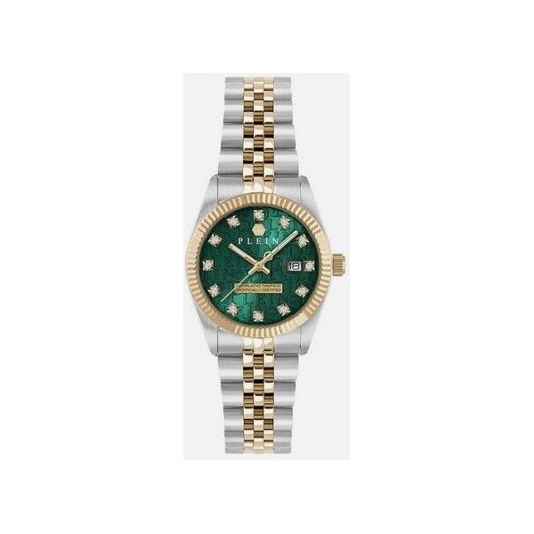 Reloj Philipp Plein Mujer New Date Superlativo Bicolor Acero/Pvd Dorado 29mm Ref: PWNFA0325