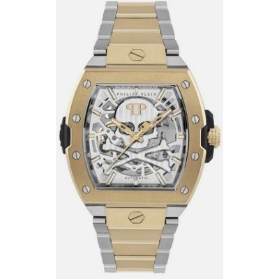 Reloj Philipp Plein Caballero The Skeleton 2.0 Automático Bicolor Acero/PVD Dorado 44mm Ref: PWJFA0525