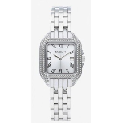 Reloj Radiant Mujer Bahamas Luxe Correa Acero  28mm Ref: RA658201