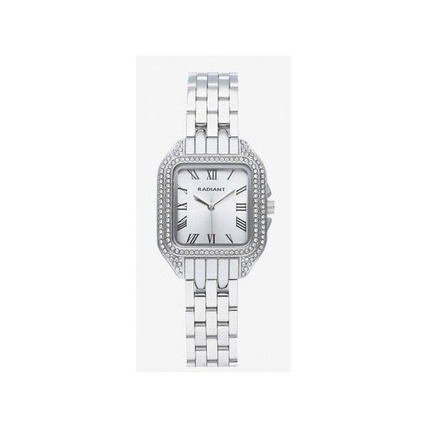 Reloj Radiant Mujer Bahamas Luxe Correa Acero  28mm Ref: RA658201