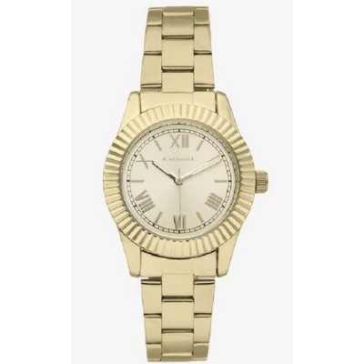 Reloj Radiant Mujer Sirene Mini  Correa Acero Baño Dorado 32mm Ref: RA659203