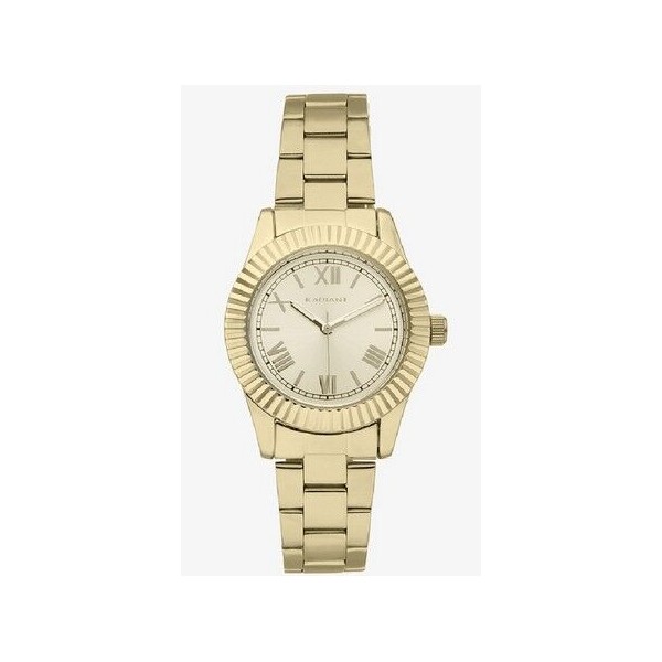 Reloj Radiant Mujer Sirene Mini  Correa Acero Baño Dorado 32mm Ref: RA659203