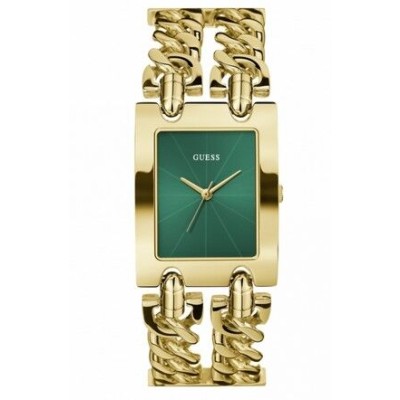 Reloj Guess Mujer Mod Heavy Metal Acero Ip Dorado 28mm Ref: GW0740L2