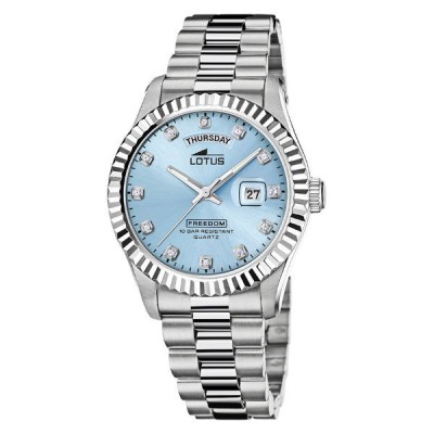 Reloj Lotus Caballero Freedom Collection Acero Esfera Azul 41,5mm Ref: 18854/9