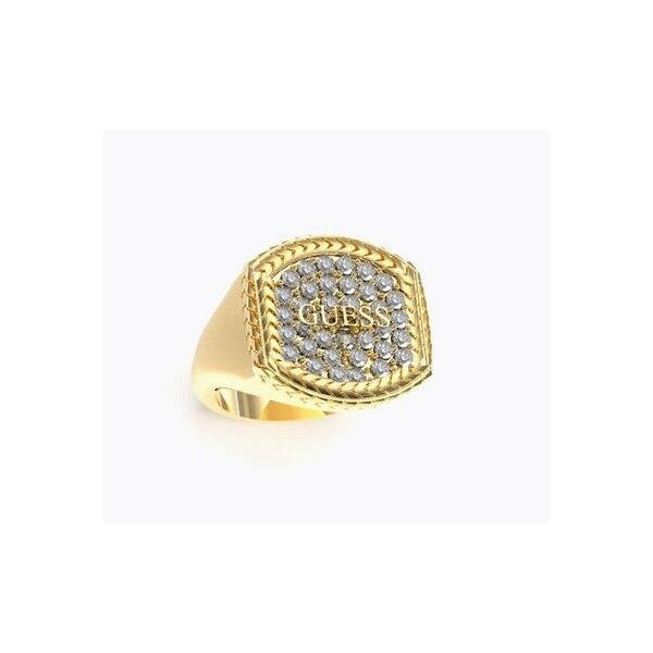 Anillo Guess Caballero Sailor Knot Acero Dorado Ref: JUMR05019JWYG66