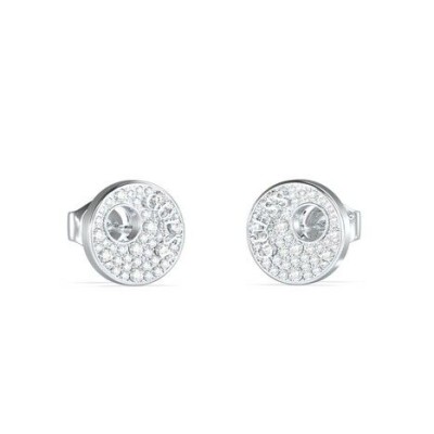 Pendientes Guess Mujer Blooming Summer Acero Circonitas Pavé Ref: JUBE05225JWRHT-U