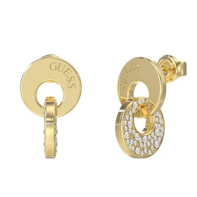 Pendientes Guess Mujer Blooming Summer Acero Dorado Circonitas Ref: JUBE05221JWYGT-U