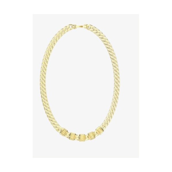 Collar Guess Caballero Lion King Acero Dorado Ref: JUMN05011JWYGT-U