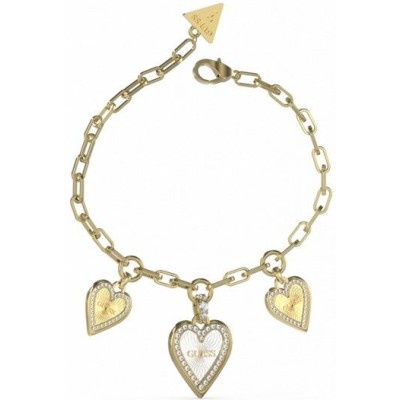 Pulsera Guess Mujer Love Me Tender Acero Dorada Ref: JUBB03235JWYGRHS