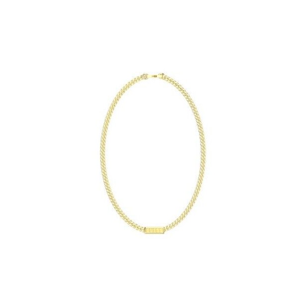 Collar Guess Caballero Lion King Acero Dorado Ref: JUMN05014JWYGT-U