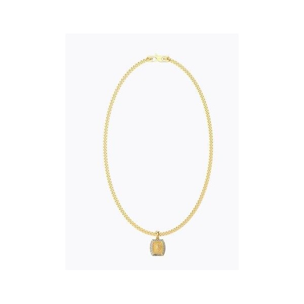 Colgante Guess Caballero Lion King Acero Dorado Ref: JUMN05008JWYGT-U