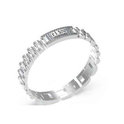 Pulsera Guess Caballero Empire Acero Con Circonitas Ref: JUMB03200JWSTT-U