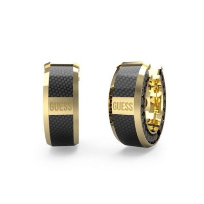 Pendientes Guess Caballero Racer Tag Acero Dorado Ref: JUME04042JWYGBKT-U