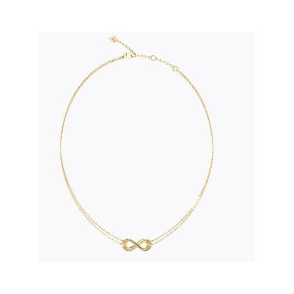 Collar Guess Mujer Acero Dorado Infinito Ref: JUBN05049JWYGT