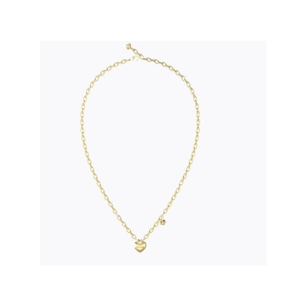 Collar Guess Mujer Corazón  Acero Dorado Ref: JUBN05216JWYGT/U