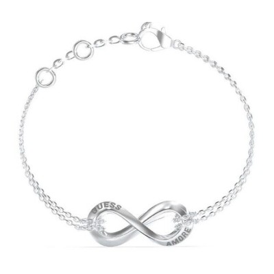 Pulsera Guess Mujer Amore Infinito Plateada Ref:JUBB05050JWRHS