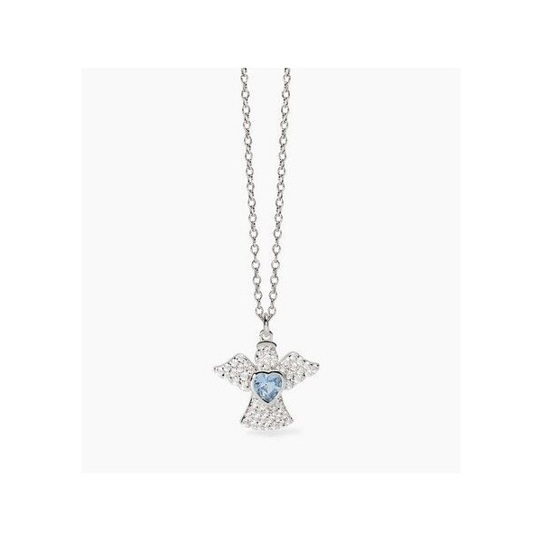 Colgante Mabina Mujer My Angel Con Circonitas En Plata De Ley Ref: 553782