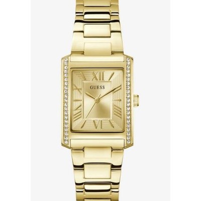 Reloj Guess Mujer Bonnie Acero Ip Dorado Caja Rectangular 27mm Ref: GW0874L4
