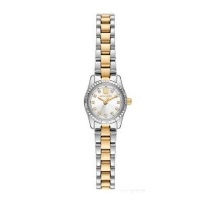 Reloj Michael Kors Mini Lexington Bicolor Acero/Ip Dorado 19mm Ref: MK4903
