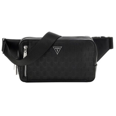 Riñonera Guess Torino Bumbag W Vertical Zip blaster wash Ref:HMTODEP5221-BLA