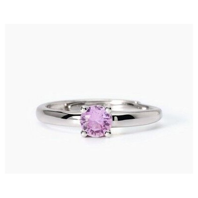 Anillo Mabina Mujer Isabel Turmalina Sintética Plata De Ley Ref: 523405