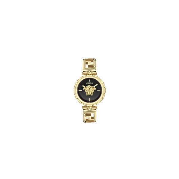 Reloj Versace Mujer Medusa Jewel PVD Dorado Esfera Rayos De Sol 34mm Ref: VE0B00525