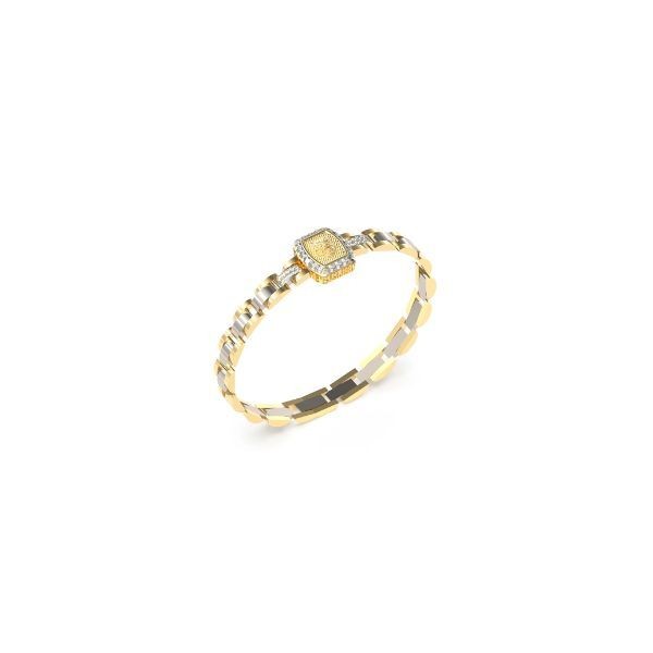 Pulsera Guess Caballero Lion King Bicolor Acero/Ip Dorado Ref: JUMB05003JWYGSTT-U
