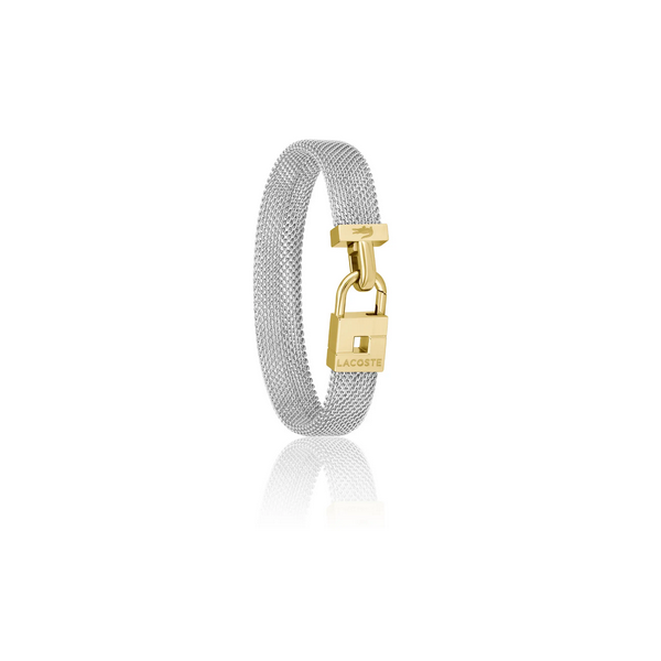 Pulsera Lacoste Enie Mujer Acero Bicolor Ref: 2040270
