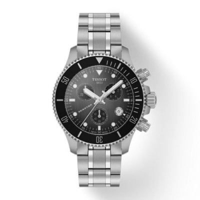 Reloj Tissot Caballero Seastar 1000 Quartz Chronograph 38mm Ref: T1202171106100