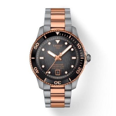 Reloj Tissot Caballero Seastar 1000 Powermatic 80 40mm Ref: T1208072205101