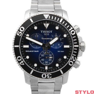 Reloj Tissot Caballero Seastar 1000 Chronograph 45.5mm Ref: T1204171104101
