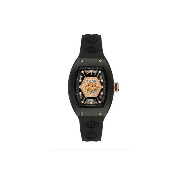 Reloj Philipp Plein Mujer Crypto Queen Noire Galaxy Swiss Made Automatic Ref: PW3BA0623