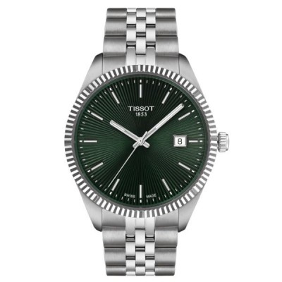 Reloj Tissot Caballero Ballade Acero Esfera Verde 40mm Ref: T1564101109100