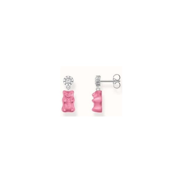 Pendientes Thomas Sabo Con Ositos De Oro HARIBO Rosa De Plata Ref: H2330-052-9