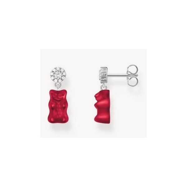 Pendientes Thomas Sabo Con Ositos De Oro HARIBO Rojo De Plata Ref: H2330-052-10