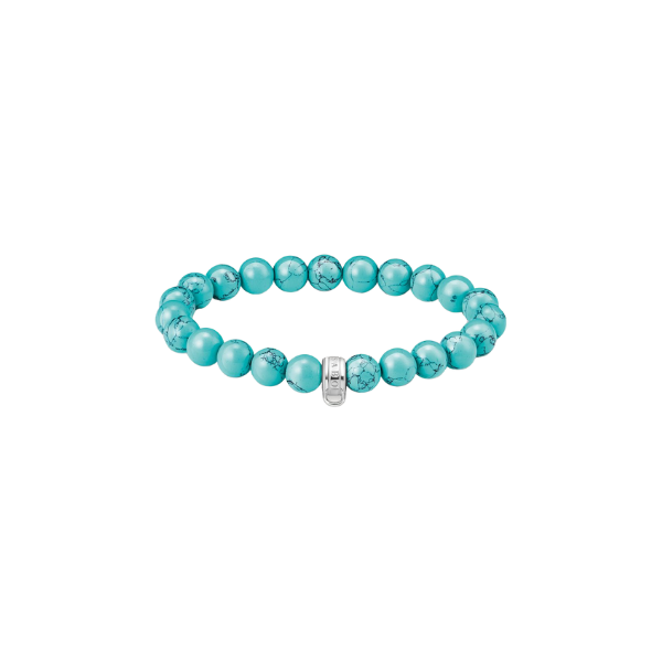 Pulsera Thomas Sabo Mujer Con Beads De Plata Turquesa Ref: X0293-404-17-L15