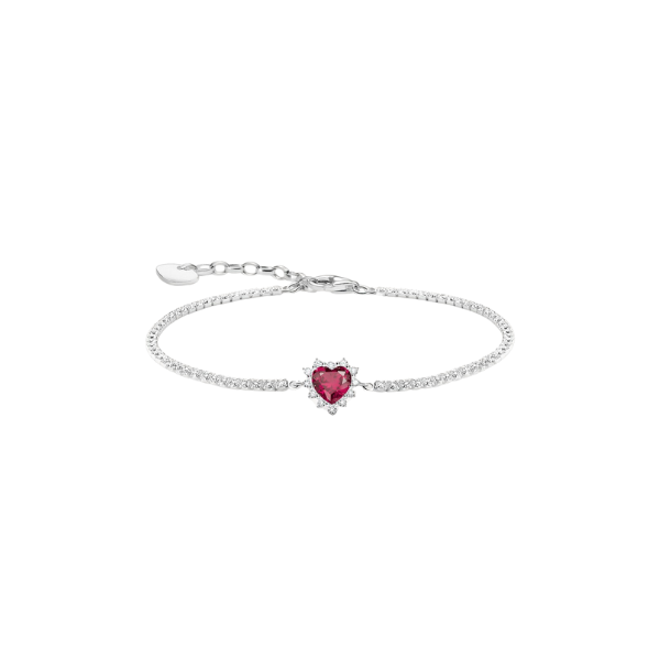 Pulsera Thomas Sabo Mujer Corazón Romance Plata Ref: A2188-013-10-L19V
