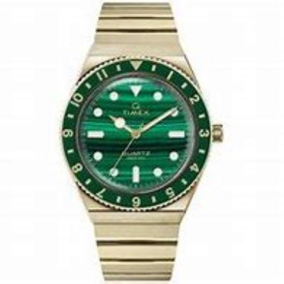 RELOJ TIMEX  RF TW2V92200 Q de 36 mm con correa expansible de acero inoxidable