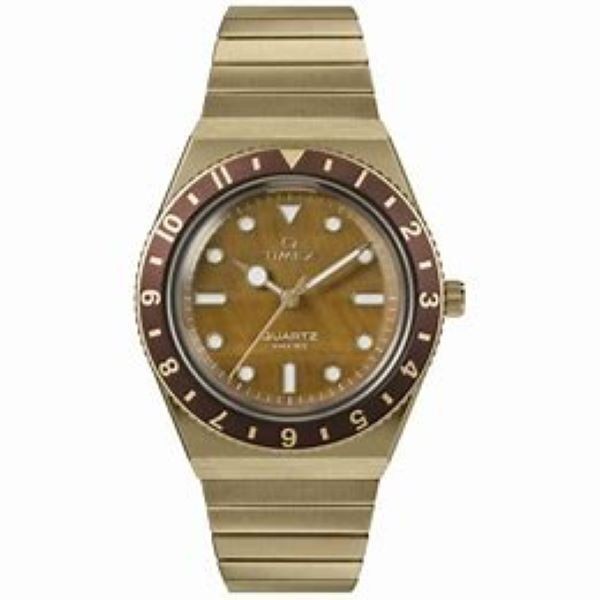 Reloj TIMEX  Q de 36 mm con correa expansible de acero inoxidable Ref: TW2V92500
