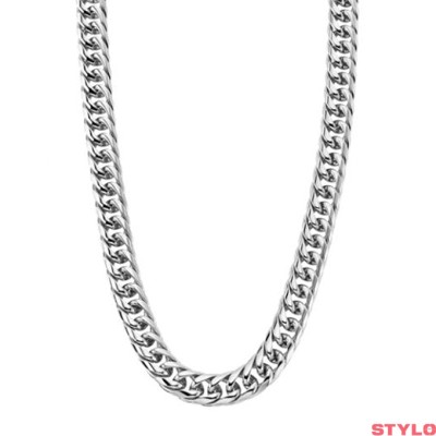 Collar Lotus Style Caballero Men In Black Acero Inoxidable Ref: LS1937/1/1