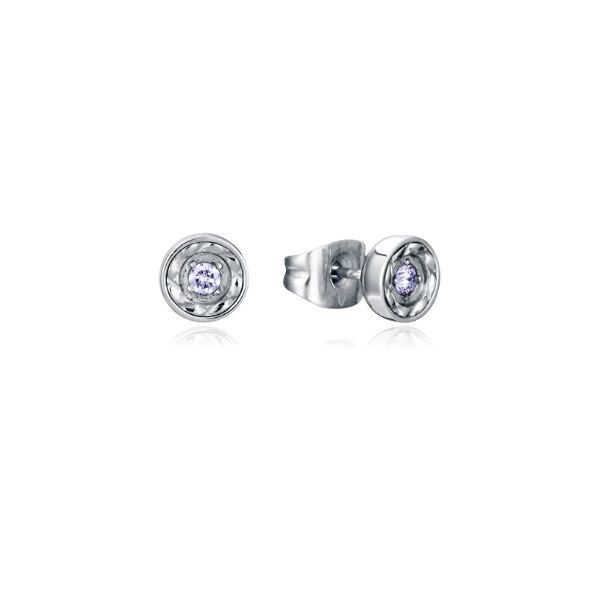 Pendientes Viceroy De Mujer De Acero Colección Laura Escanes Con Diamante Creado Ref: 75386E01000