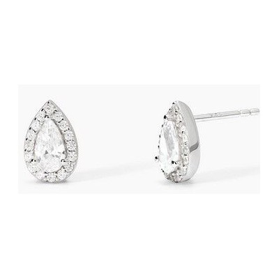 Pendientes Mabina Mujer Cool Or Rétro? Gota Plata De Ley Con Circonitas Ref. 563736